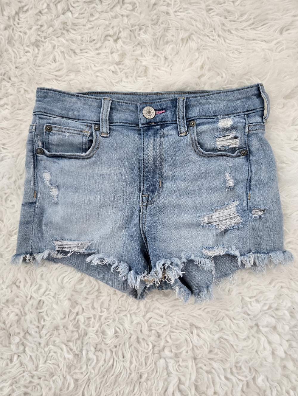 American Eagle Next Level Stretch Pride  Hi-Rise Shortie. Size 4.